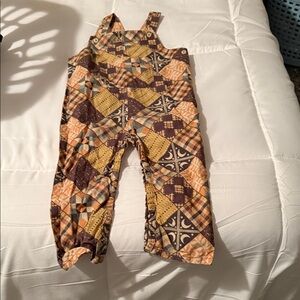 Kate Quinn Multicolor Patchwork Kids One Piece